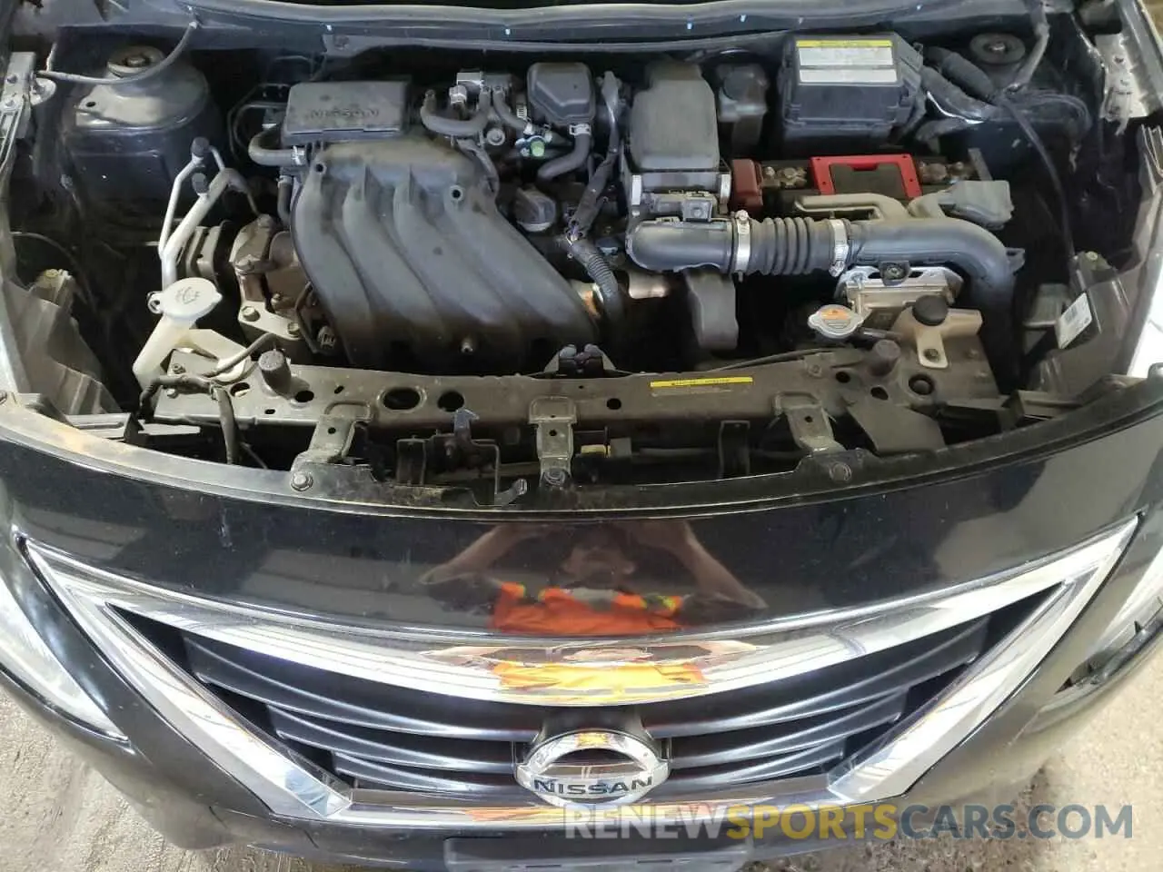11 fotografías del automóvil dañado 3N1CN7AP0KL844390 NISSAN VERSA 2019