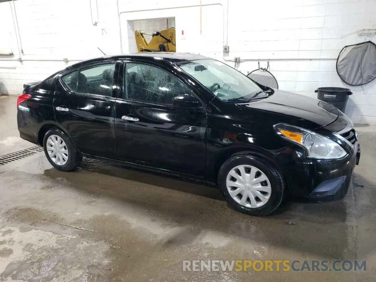 4 fotografías del automóvil dañado 3N1CN7AP0KL844390 NISSAN VERSA 2019