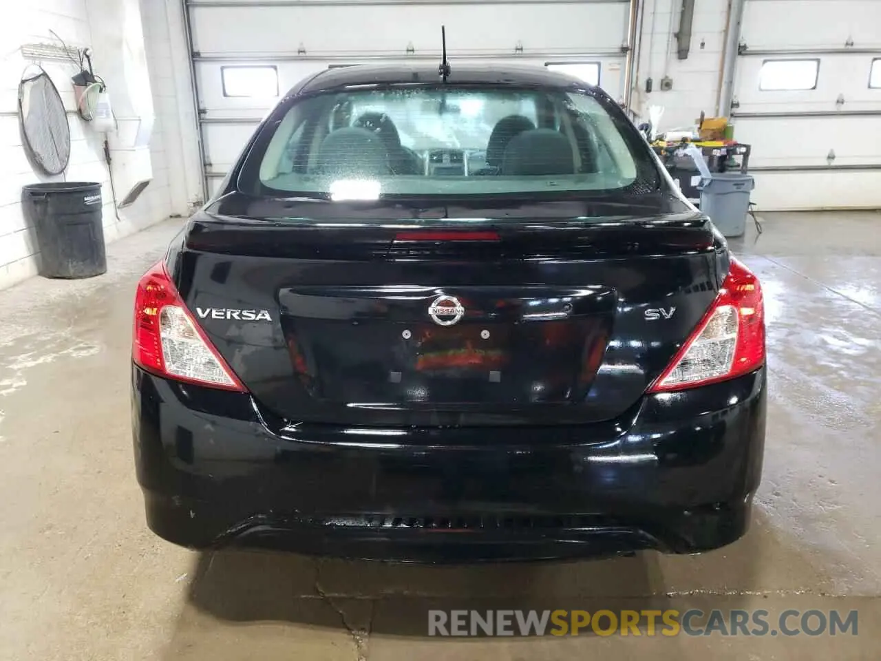 6 fotografías del automóvil dañado 3N1CN7AP0KL844390 NISSAN VERSA 2019