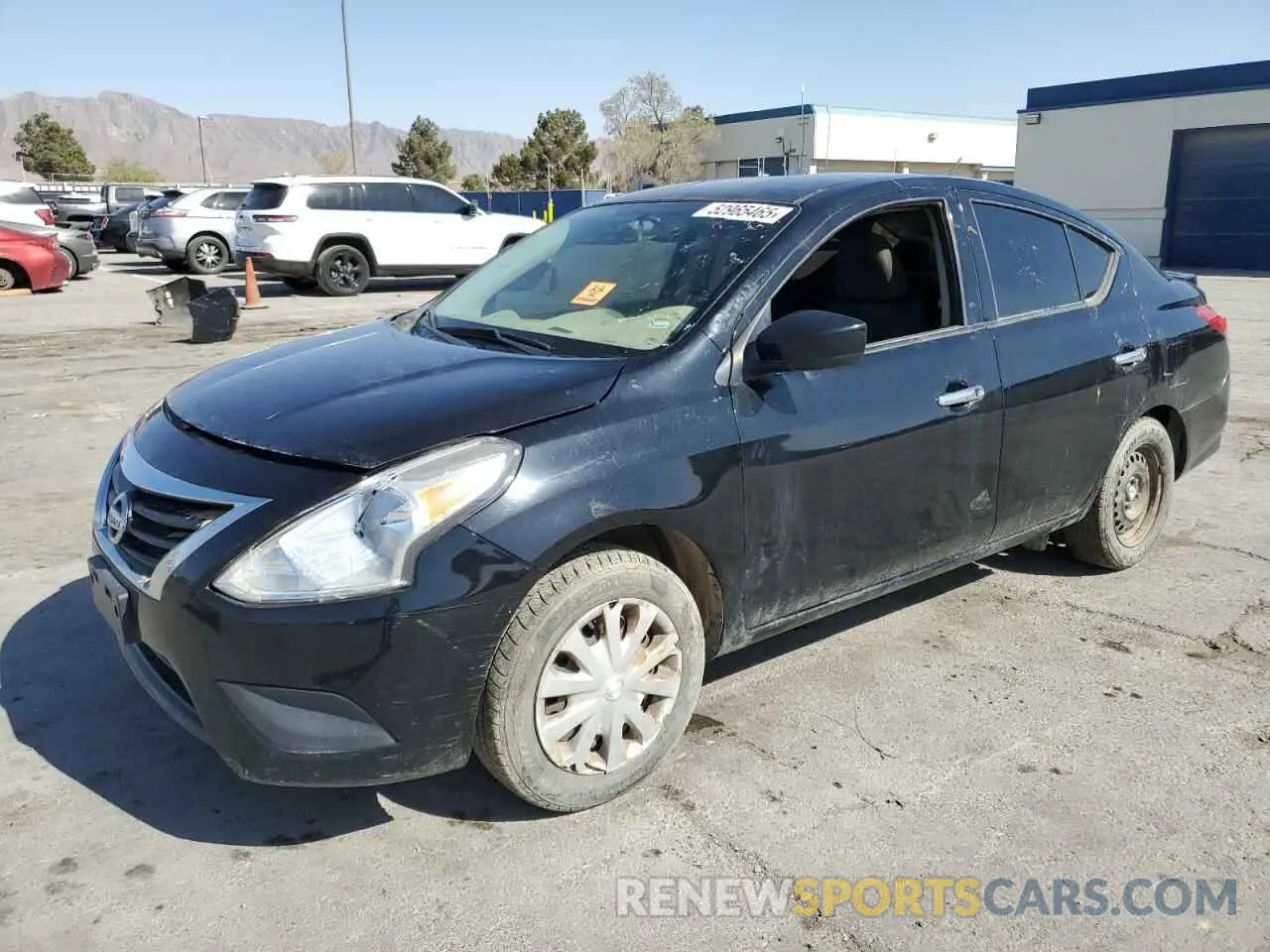 1 fotografías del automóvil dañado 3N1CN7AP0KL870200 NISSAN VERSA 2019