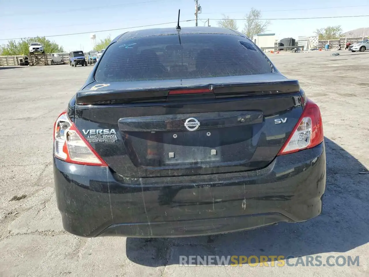 6 fotografías del automóvil dañado 3N1CN7AP0KL870200 NISSAN VERSA 2019