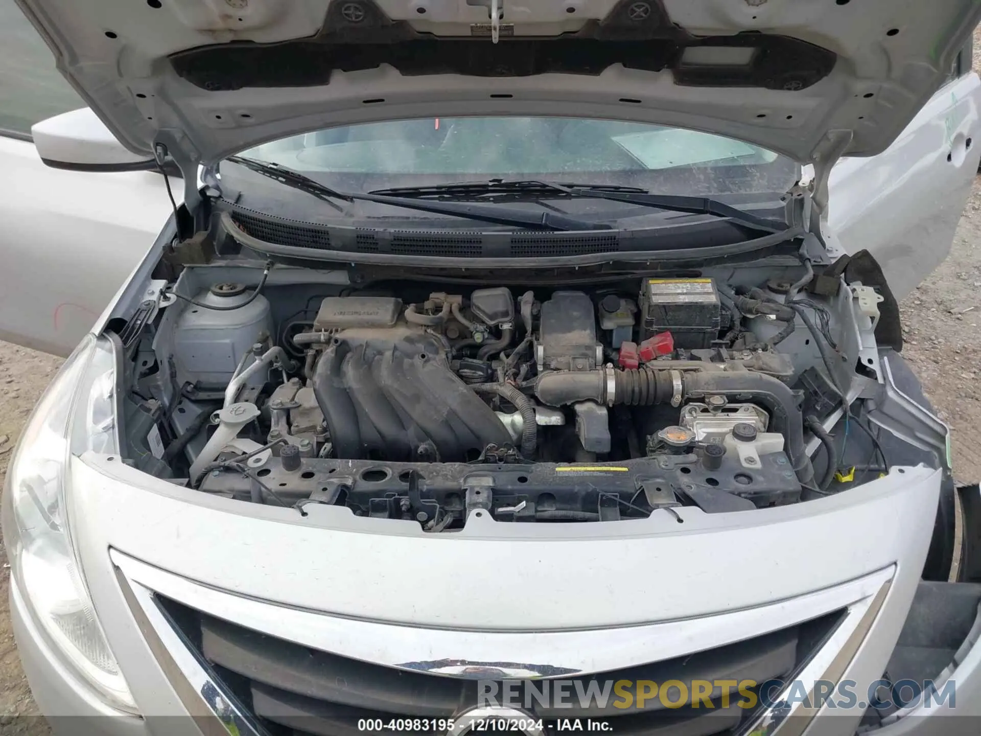 10 fotografías del automóvil dañado 3N1CN7AP0KL872741 NISSAN VERSA 2019