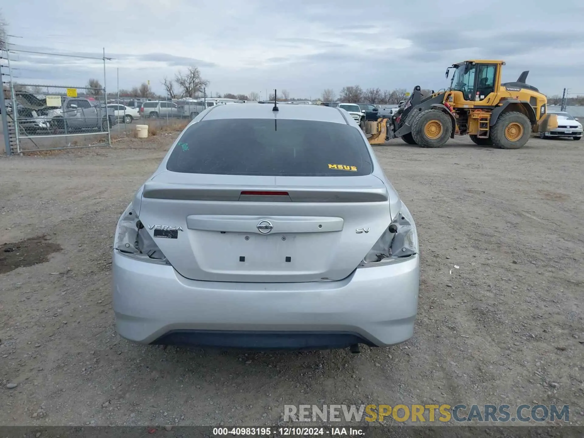 17 fotografías del automóvil dañado 3N1CN7AP0KL872741 NISSAN VERSA 2019