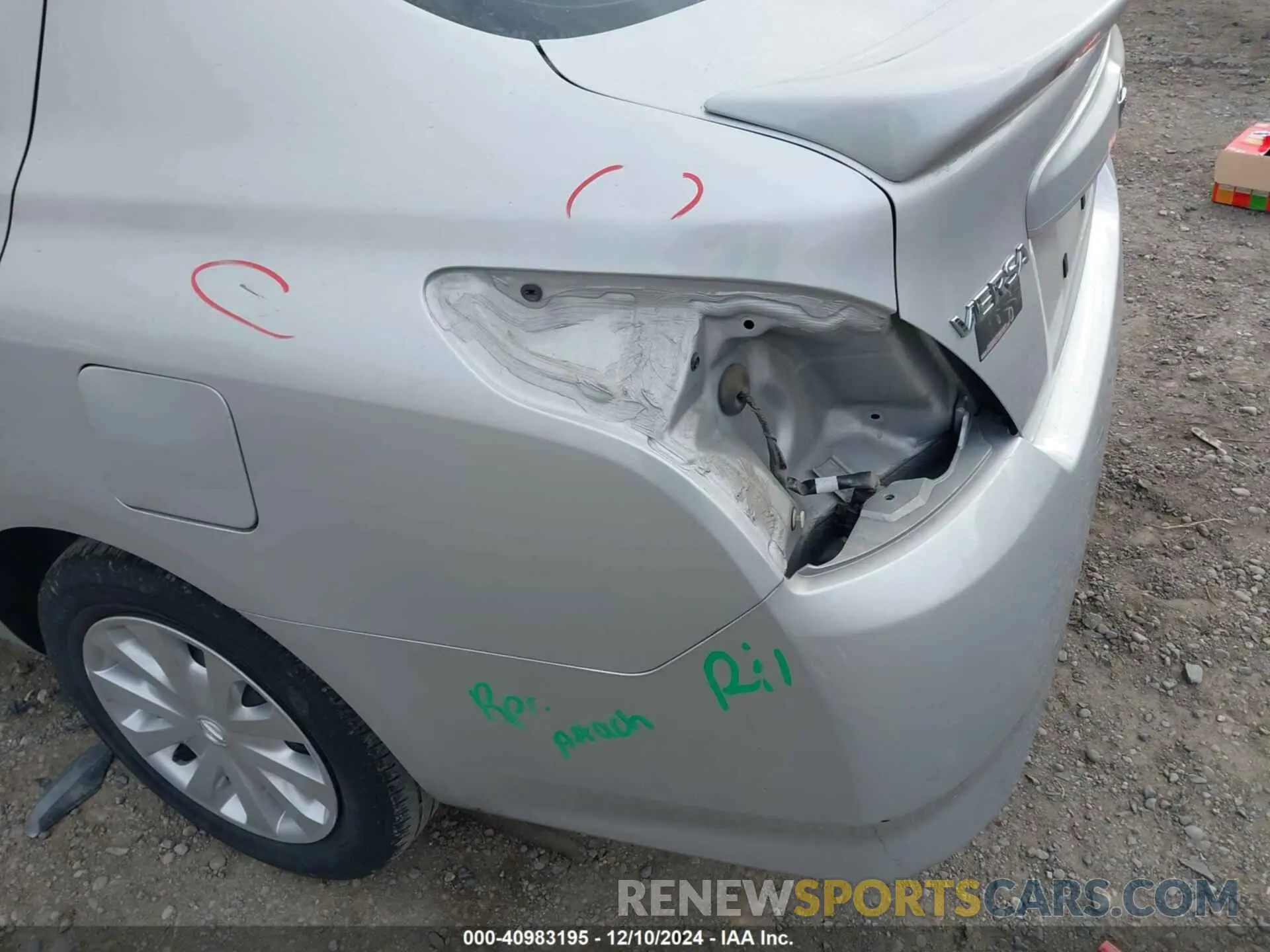 18 fotografías del automóvil dañado 3N1CN7AP0KL872741 NISSAN VERSA 2019