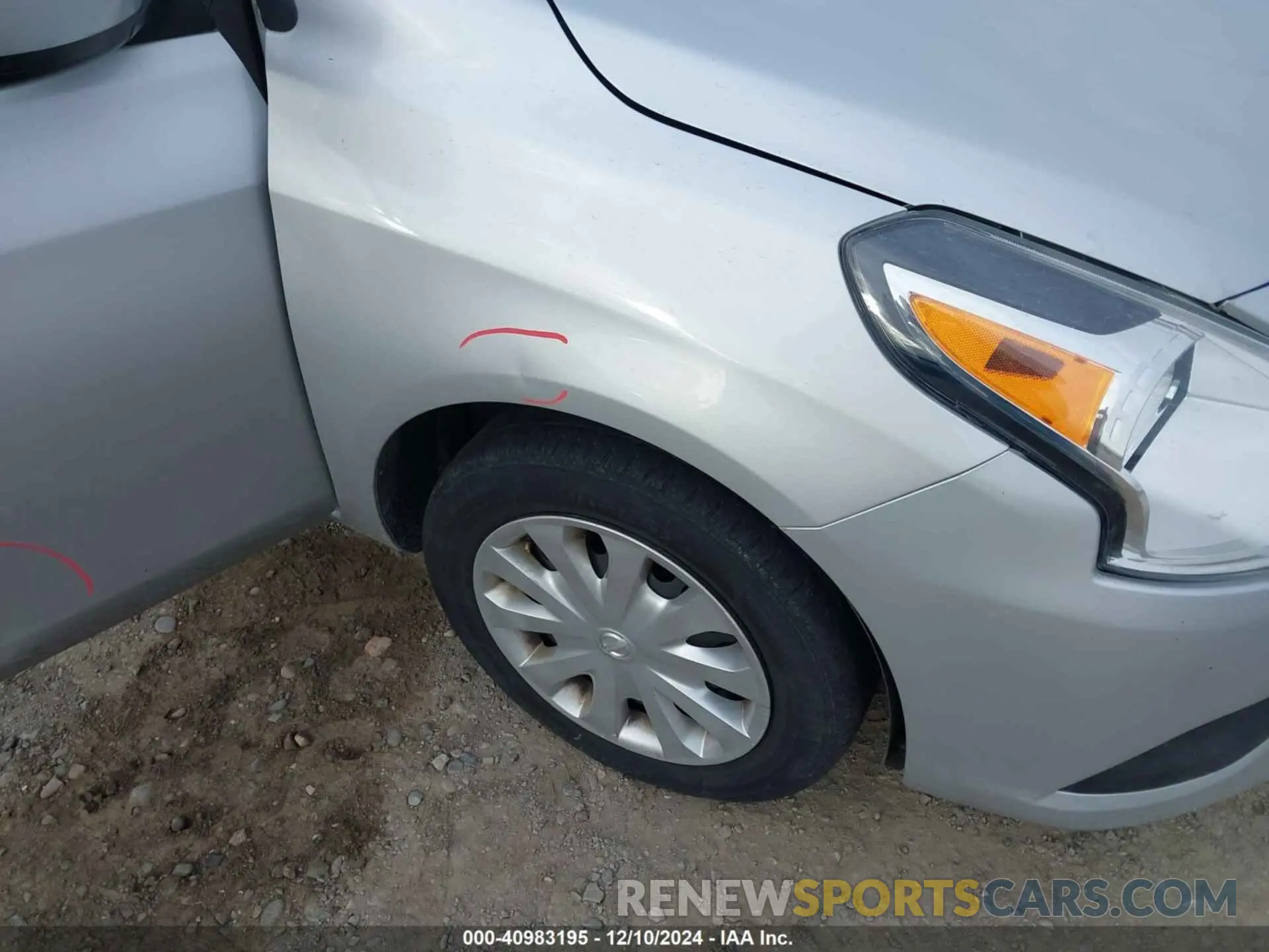21 fotografías del automóvil dañado 3N1CN7AP0KL872741 NISSAN VERSA 2019