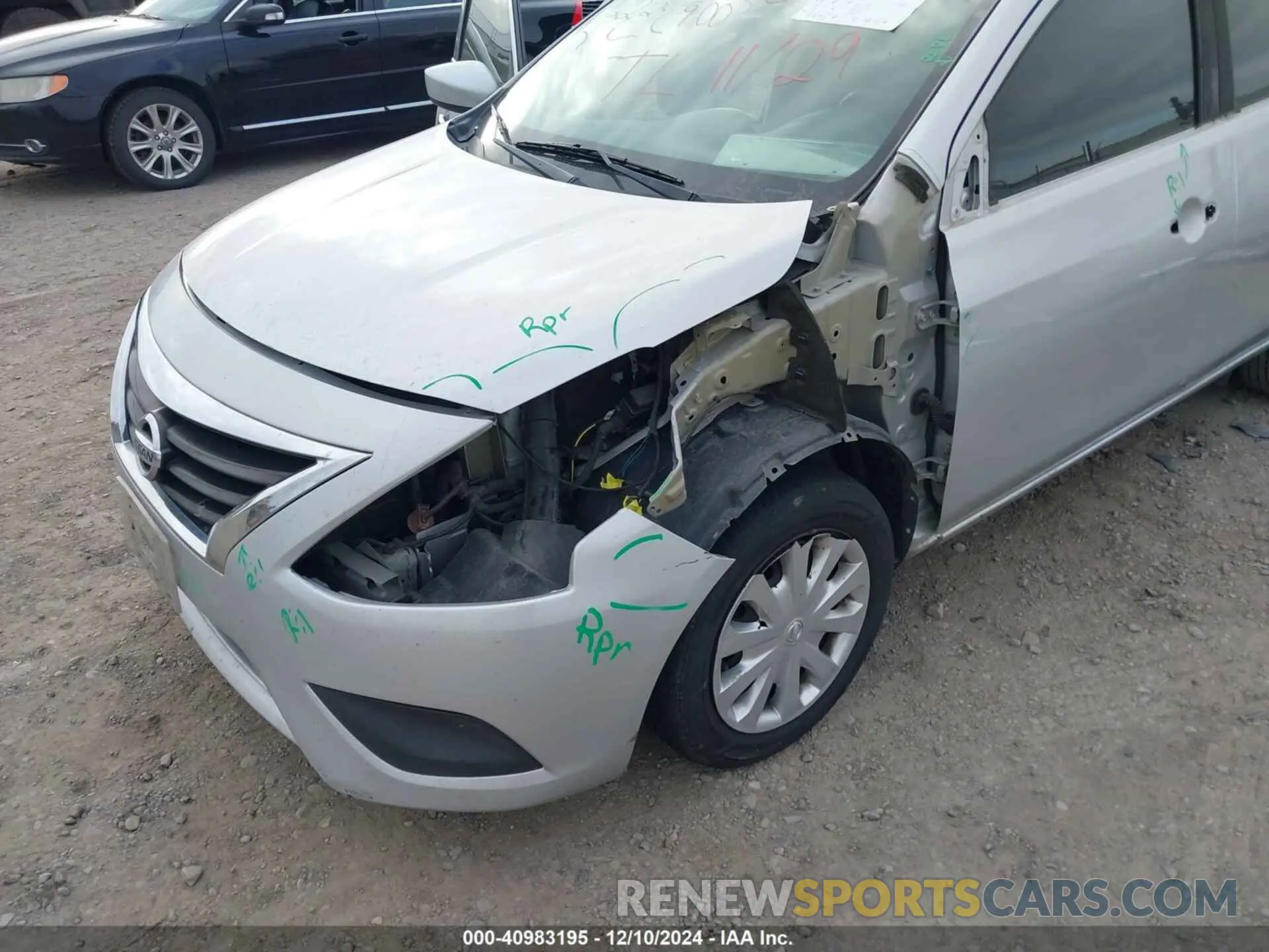 6 fotografías del automóvil dañado 3N1CN7AP0KL872741 NISSAN VERSA 2019