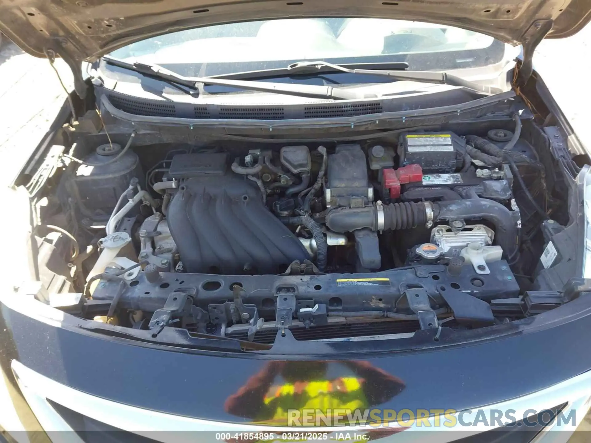 10 fotografías del automóvil dañado 3N1CN7AP1KL807302 NISSAN VERSA 2019