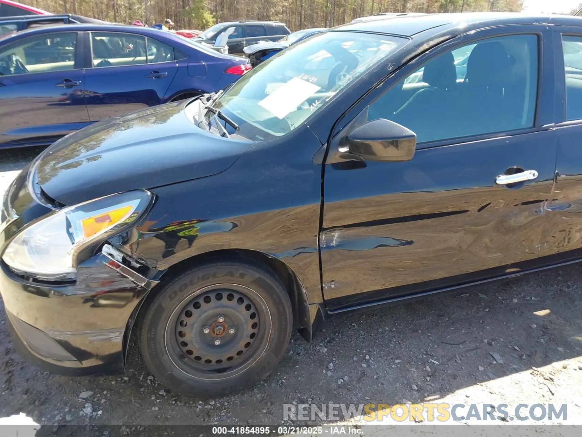 6 fotografías del automóvil dañado 3N1CN7AP1KL807302 NISSAN VERSA 2019