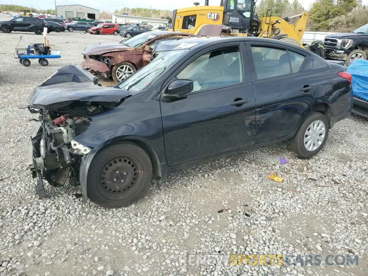 1 fotografías del automóvil dañado 3N1CN7AP1KL810300 NISSAN VERSA 2019