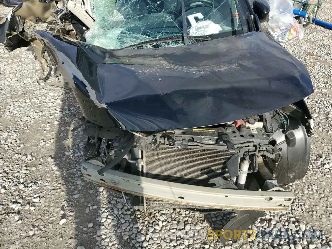 11 fotografías del automóvil dañado 3N1CN7AP1KL810300 NISSAN VERSA 2019