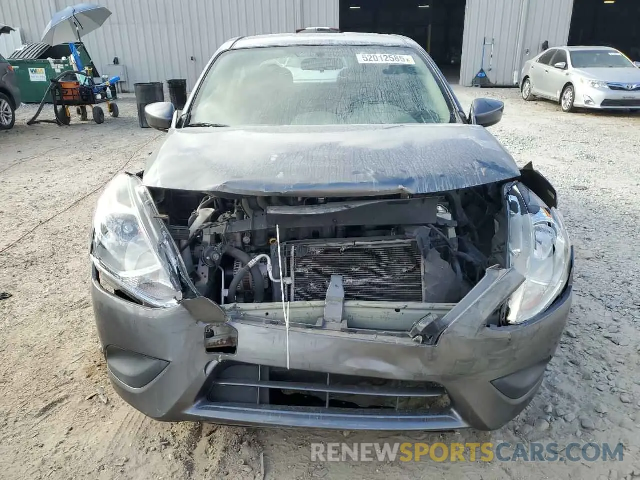 5 fotografías del automóvil dañado 3N1CN7AP1KL819742 NISSAN VERSA 2019