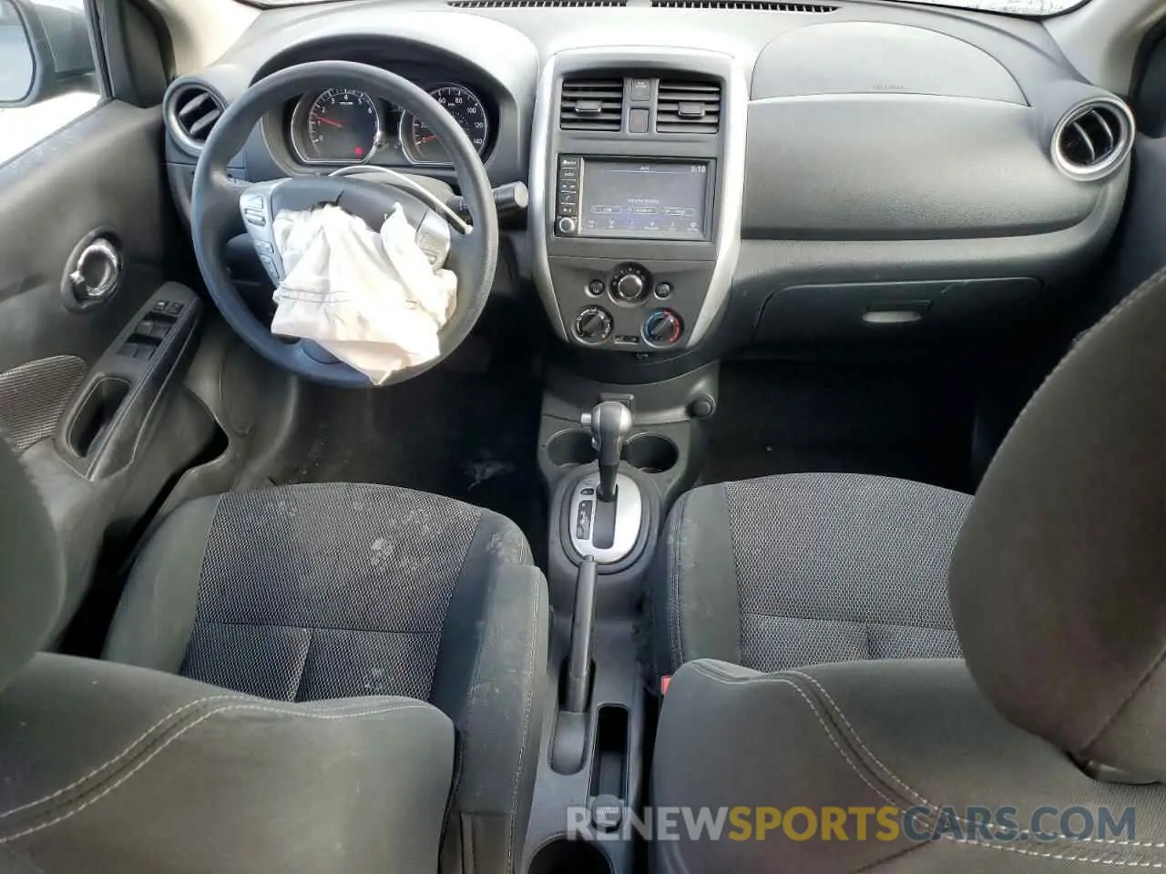 8 fotografías del automóvil dañado 3N1CN7AP1KL819742 NISSAN VERSA 2019
