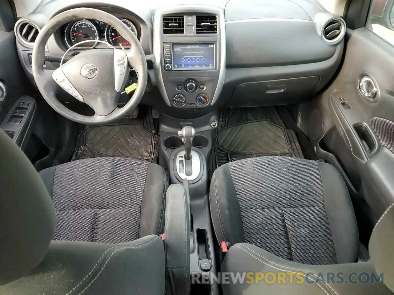 8 fotografías del automóvil dañado 3N1CN7AP1KL827811 NISSAN VERSA 2019