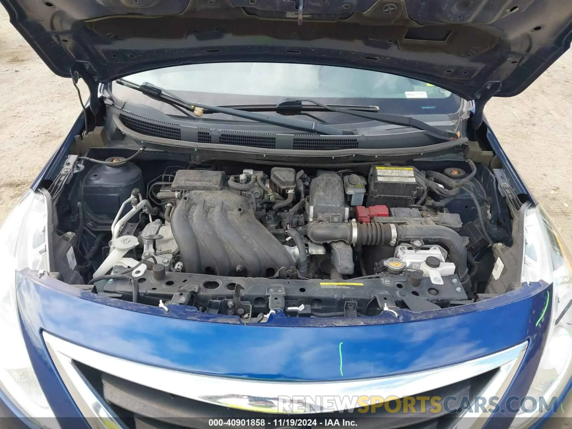 10 fotografías del automóvil dañado 3N1CN7AP1KL842177 NISSAN VERSA 2019