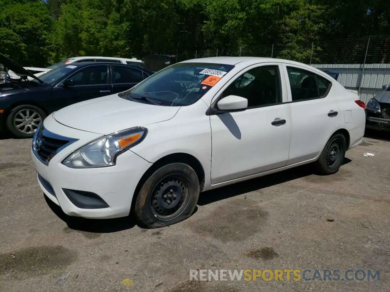 1 fotografías del automóvil dañado 3N1CN7AP1KL865622 NISSAN VERSA 2019