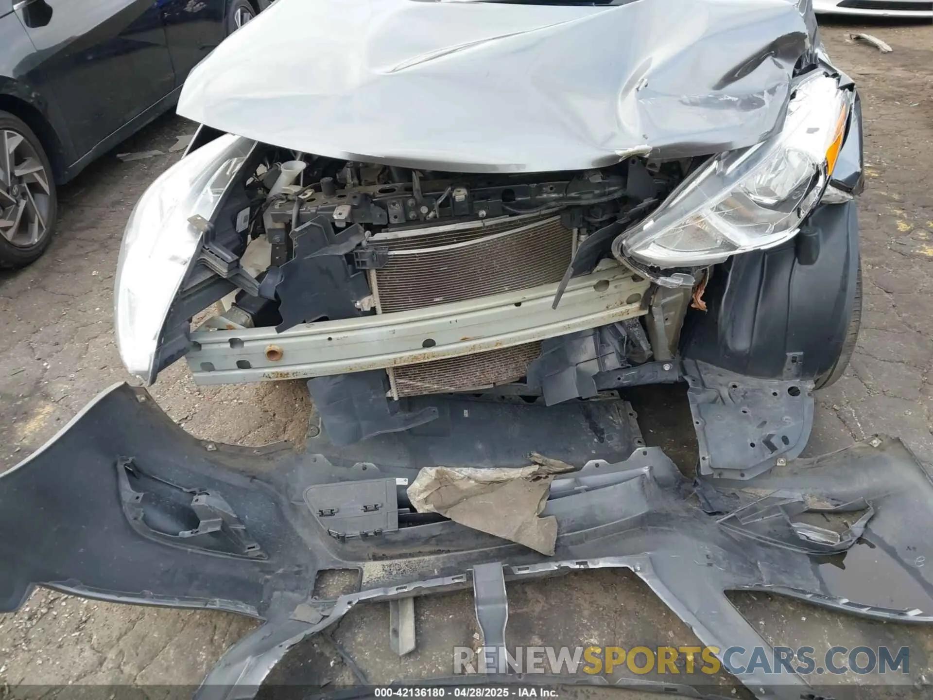 6 fotografías del automóvil dañado 3N1CN7AP1KL869816 NISSAN VERSA 2019