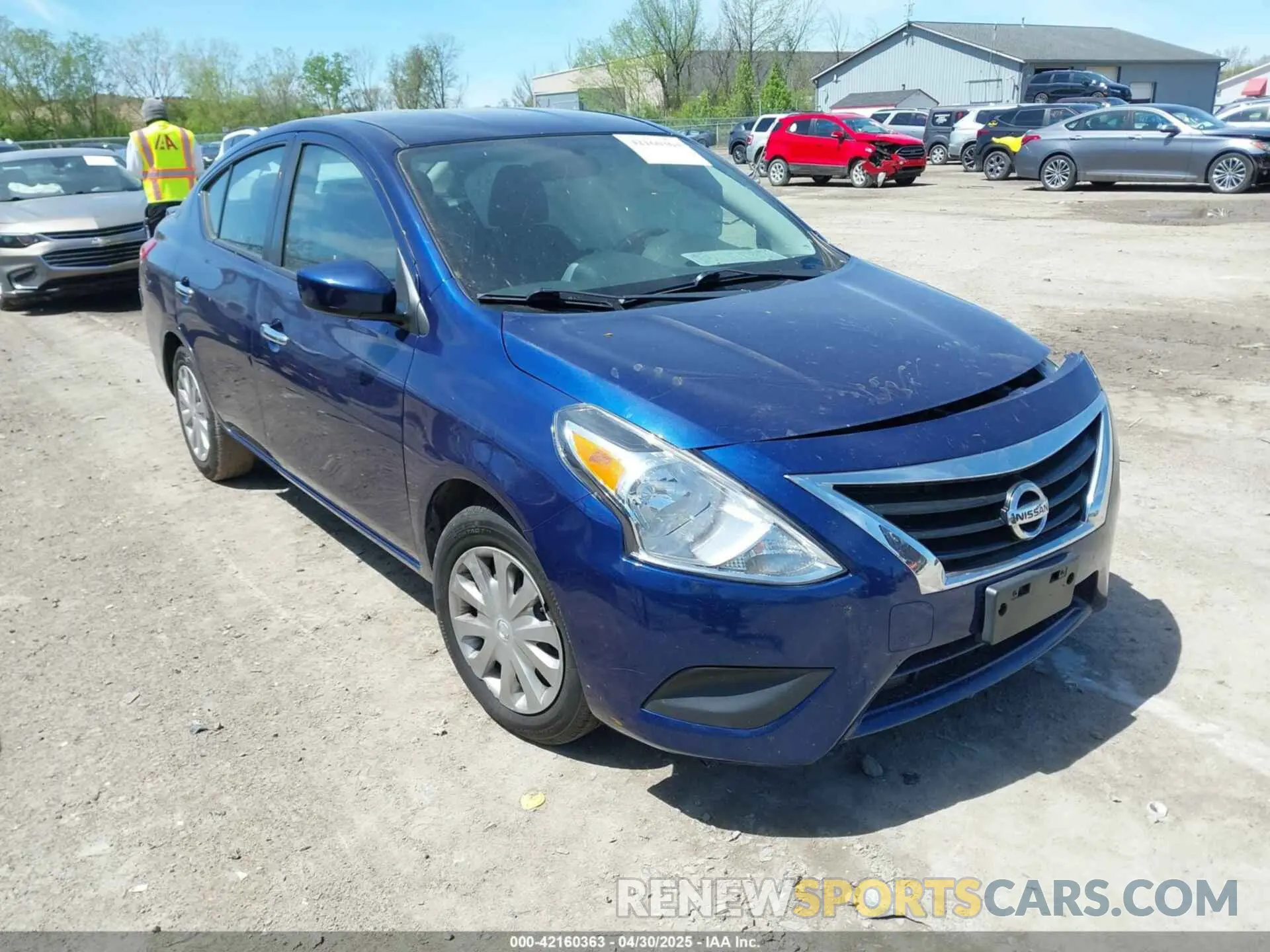 1 fotografías del automóvil dañado 3N1CN7AP1KL871484 NISSAN VERSA 2019