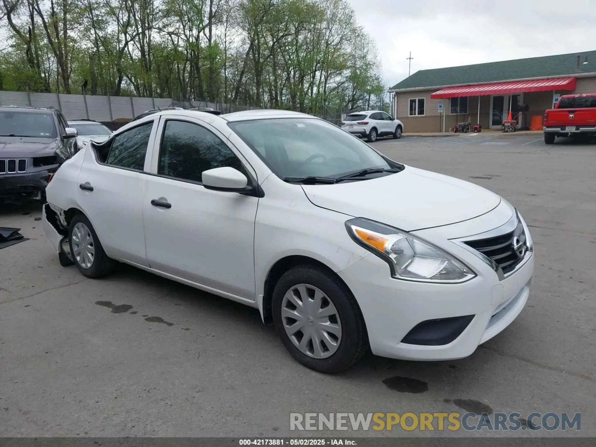 1 fotografías del automóvil dañado 3N1CN7AP2KL800164 NISSAN VERSA 2019