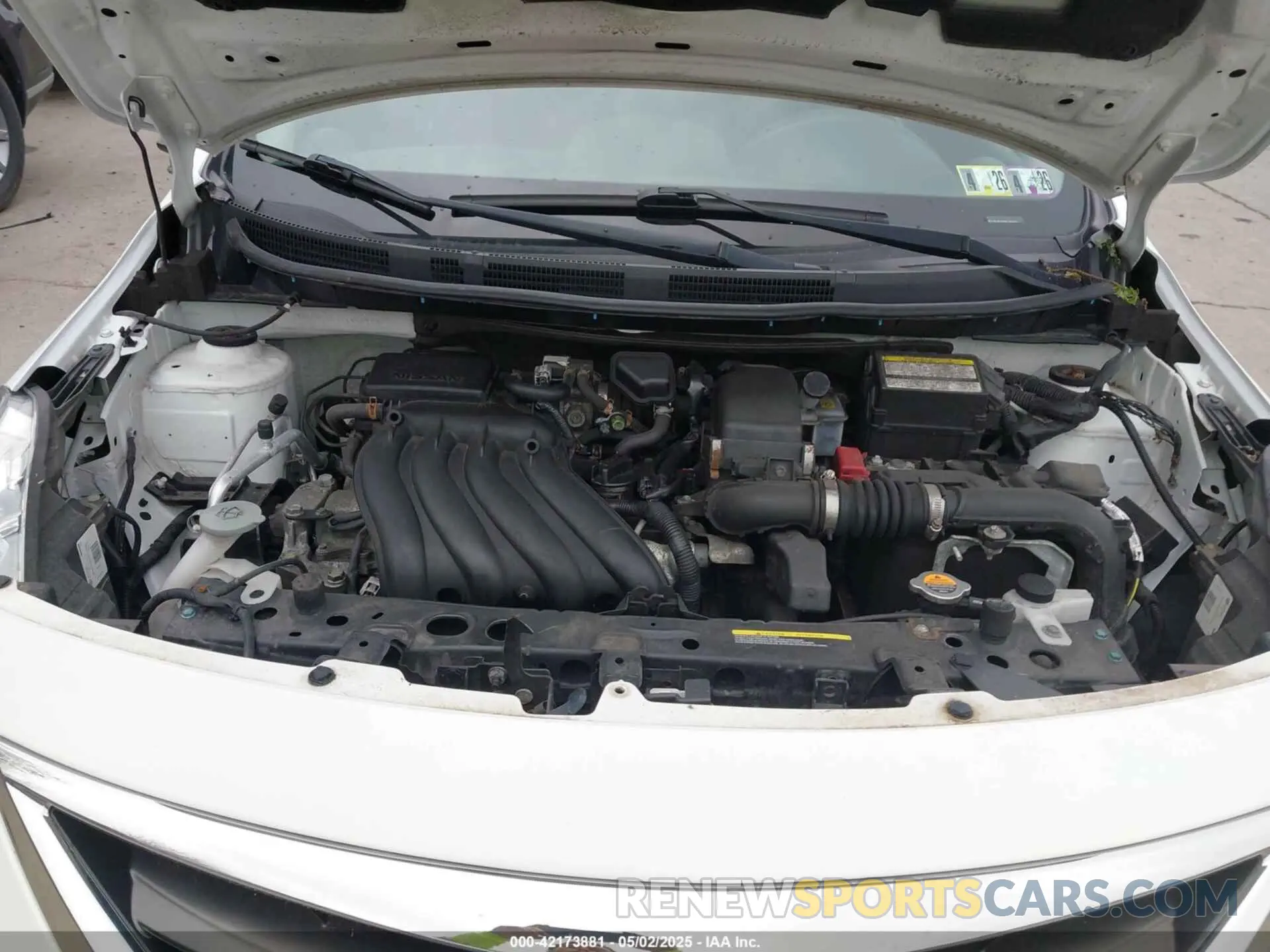 10 fotografías del automóvil dañado 3N1CN7AP2KL800164 NISSAN VERSA 2019