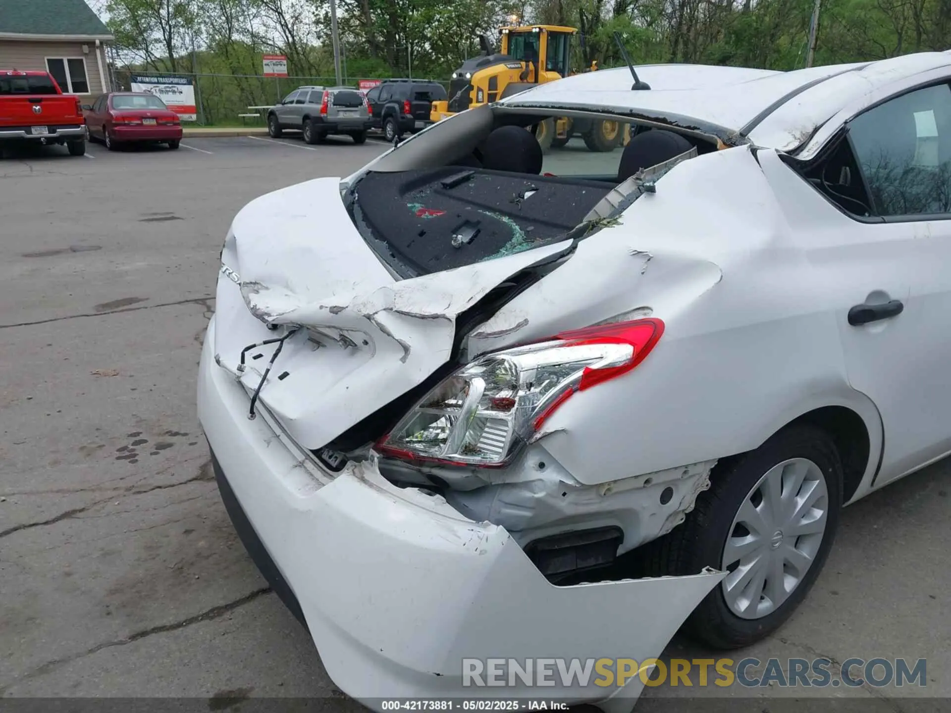 6 fotografías del automóvil dañado 3N1CN7AP2KL800164 NISSAN VERSA 2019