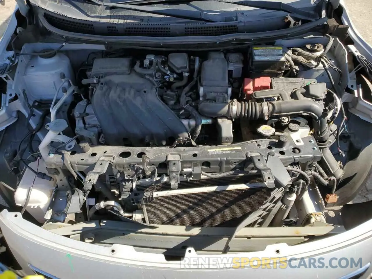 11 fotografías del automóvil dañado 3N1CN7AP2KL812895 NISSAN VERSA 2019