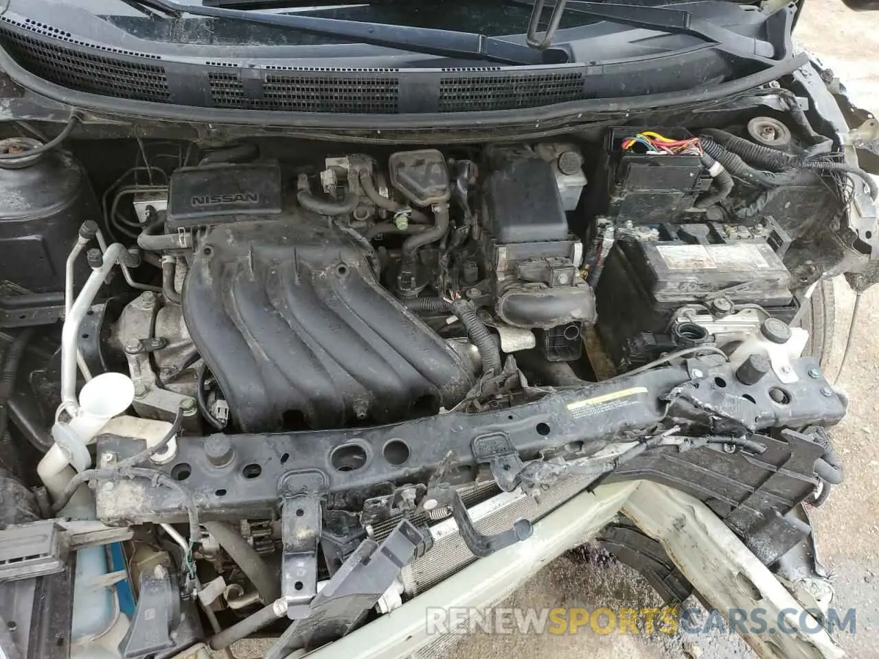11 fotografías del automóvil dañado 3N1CN7AP2KL820026 NISSAN VERSA 2019