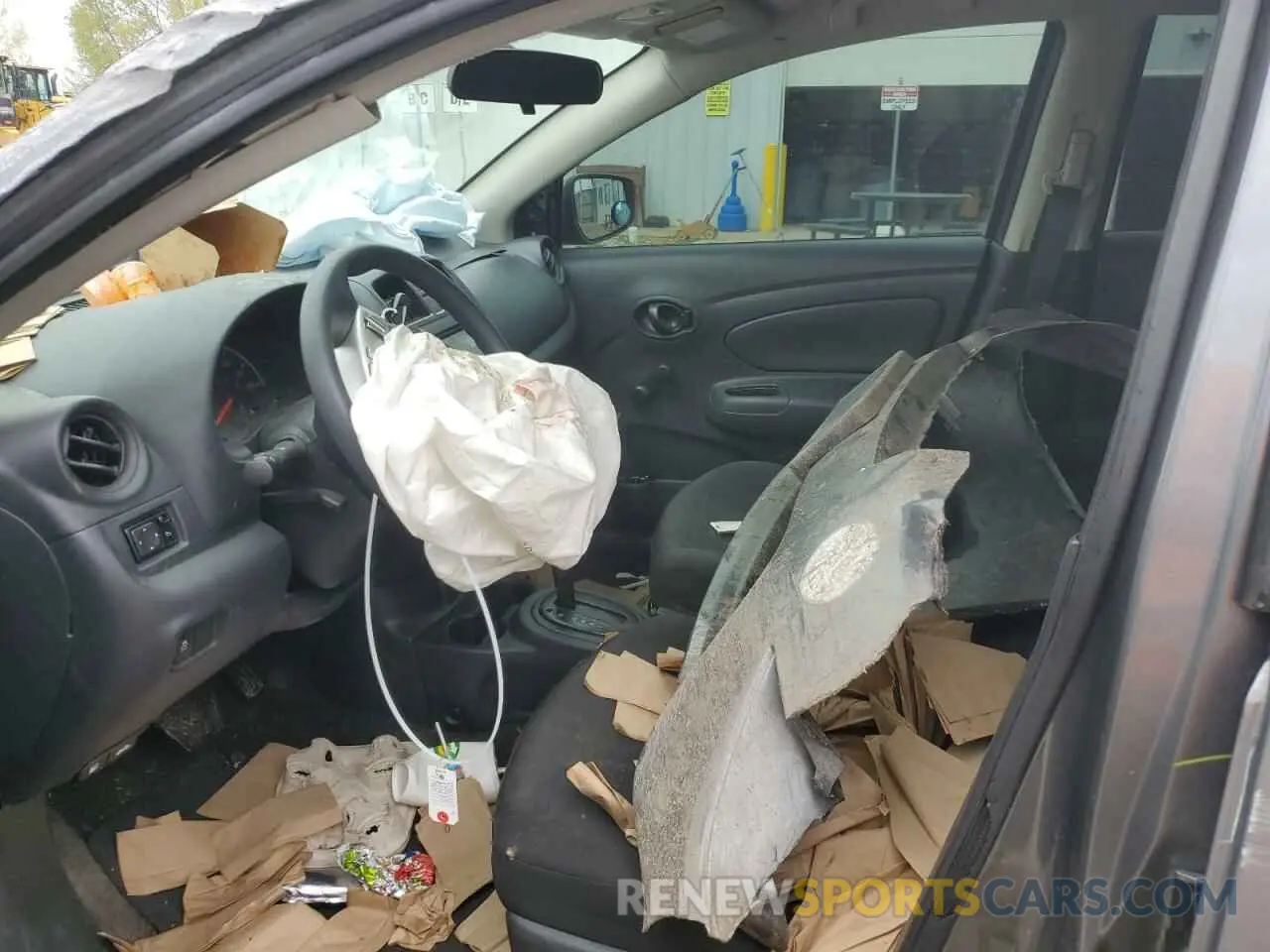 7 fotografías del automóvil dañado 3N1CN7AP2KL820026 NISSAN VERSA 2019