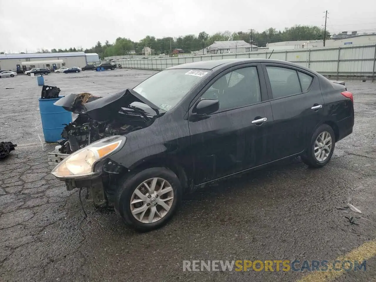 1 fotografías del automóvil dañado 3N1CN7AP2KL830541 NISSAN VERSA 2019