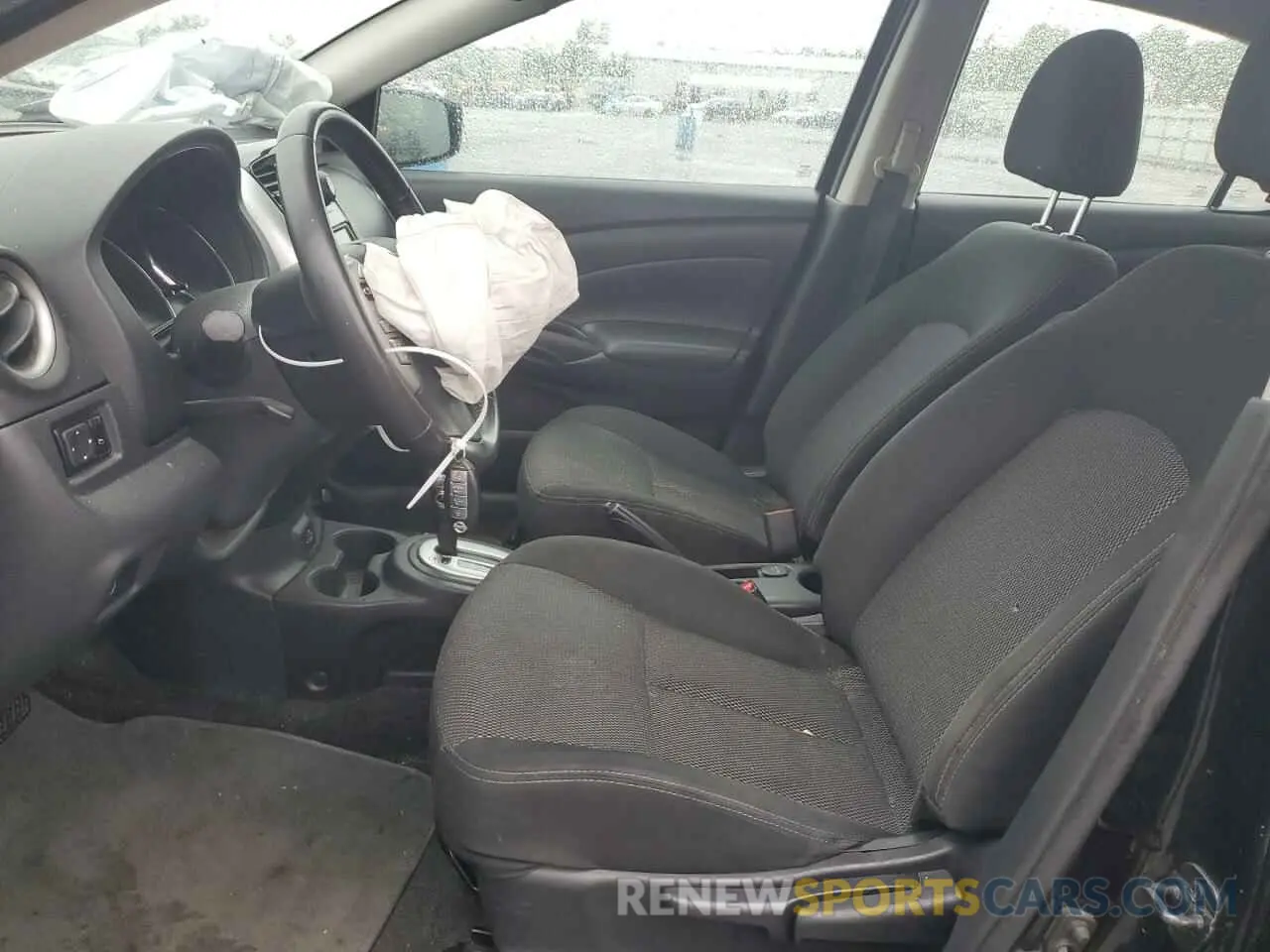 7 fotografías del automóvil dañado 3N1CN7AP2KL830541 NISSAN VERSA 2019