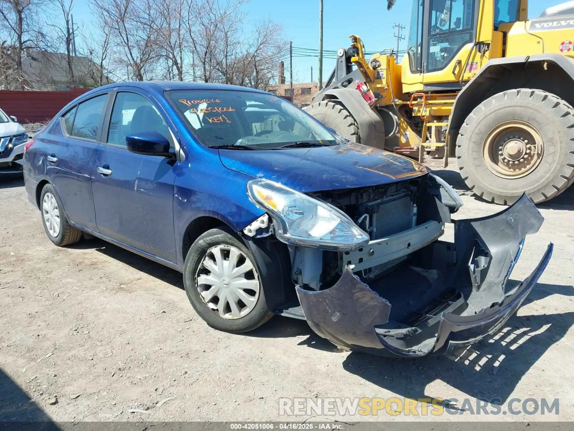 1 fotografías del automóvil dañado 3N1CN7AP2KL842799 NISSAN VERSA 2019
