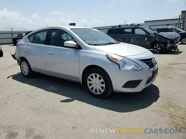 13 fotografías del automóvil dañado 3N1CN7AP2KL850224 NISSAN VERSA 2019