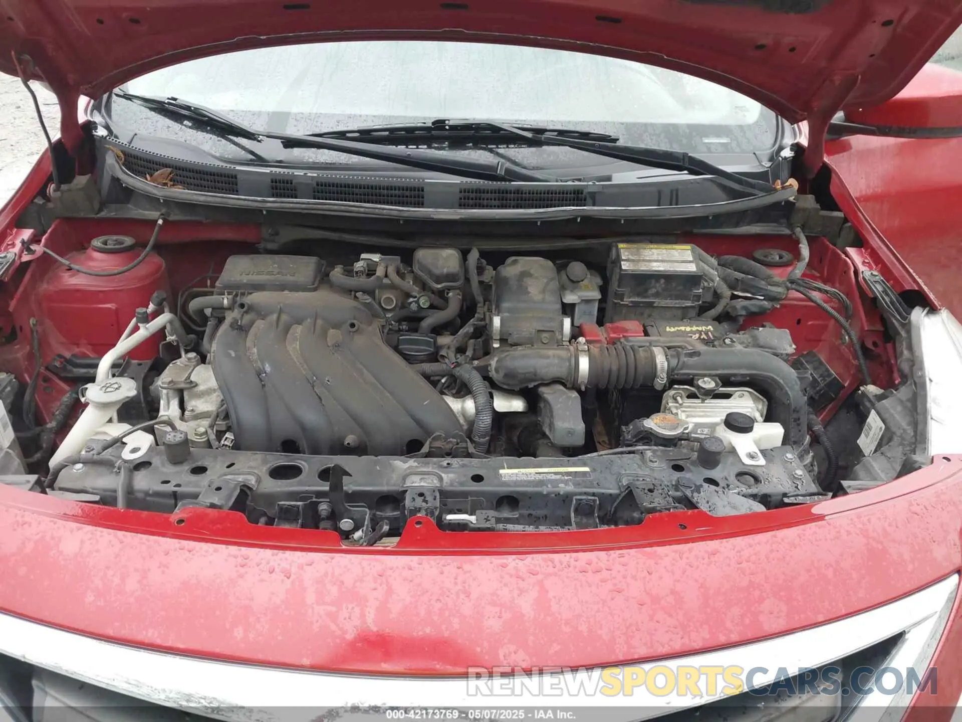 10 fotografías del automóvil dañado 3N1CN7AP2KL856511 NISSAN VERSA 2019