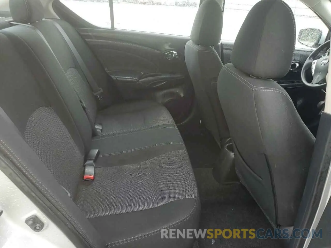 10 fotografías del automóvil dañado 3N1CN7AP2KL860901 NISSAN VERSA 2019