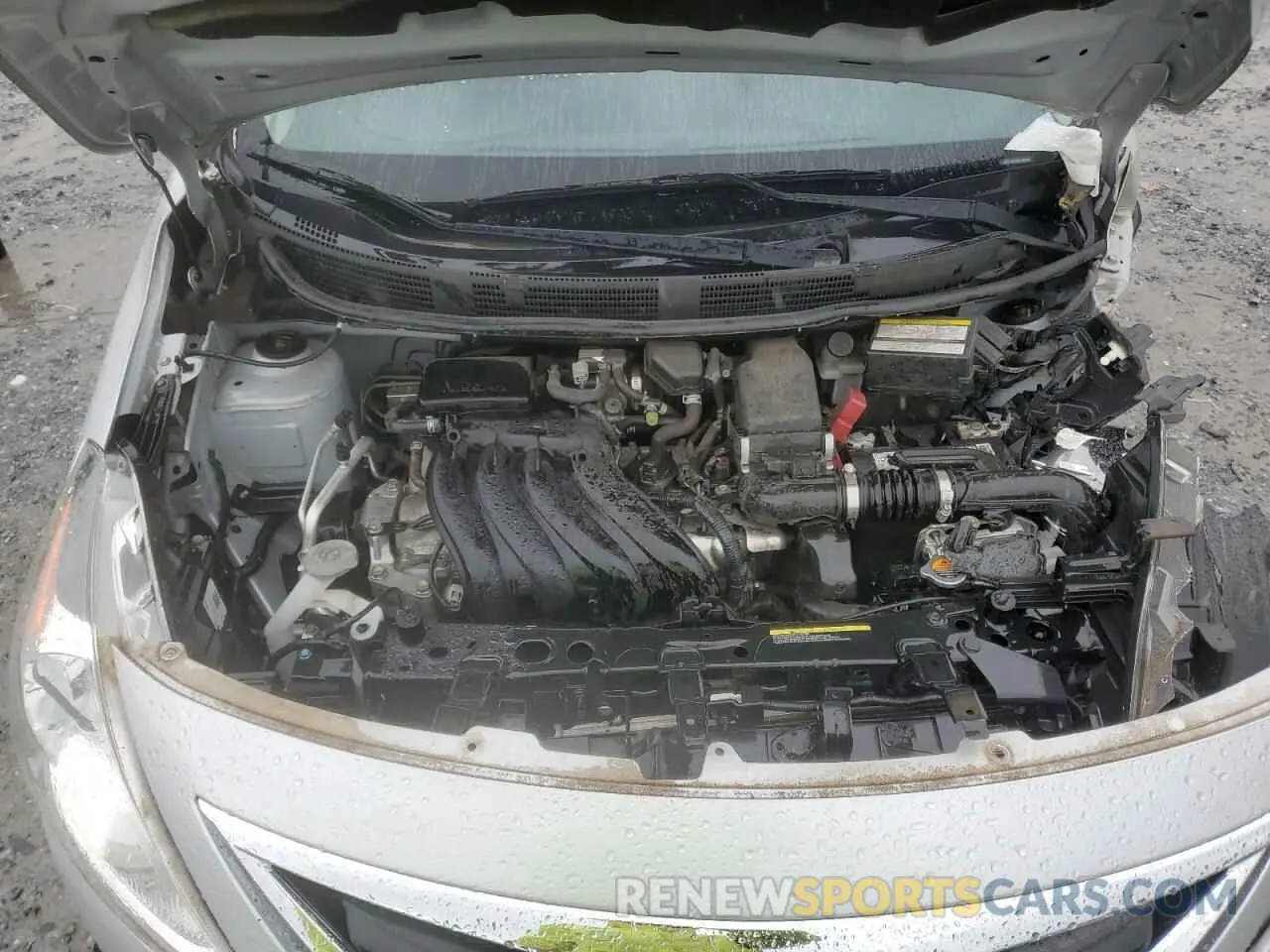 11 fotografías del automóvil dañado 3N1CN7AP2KL860901 NISSAN VERSA 2019