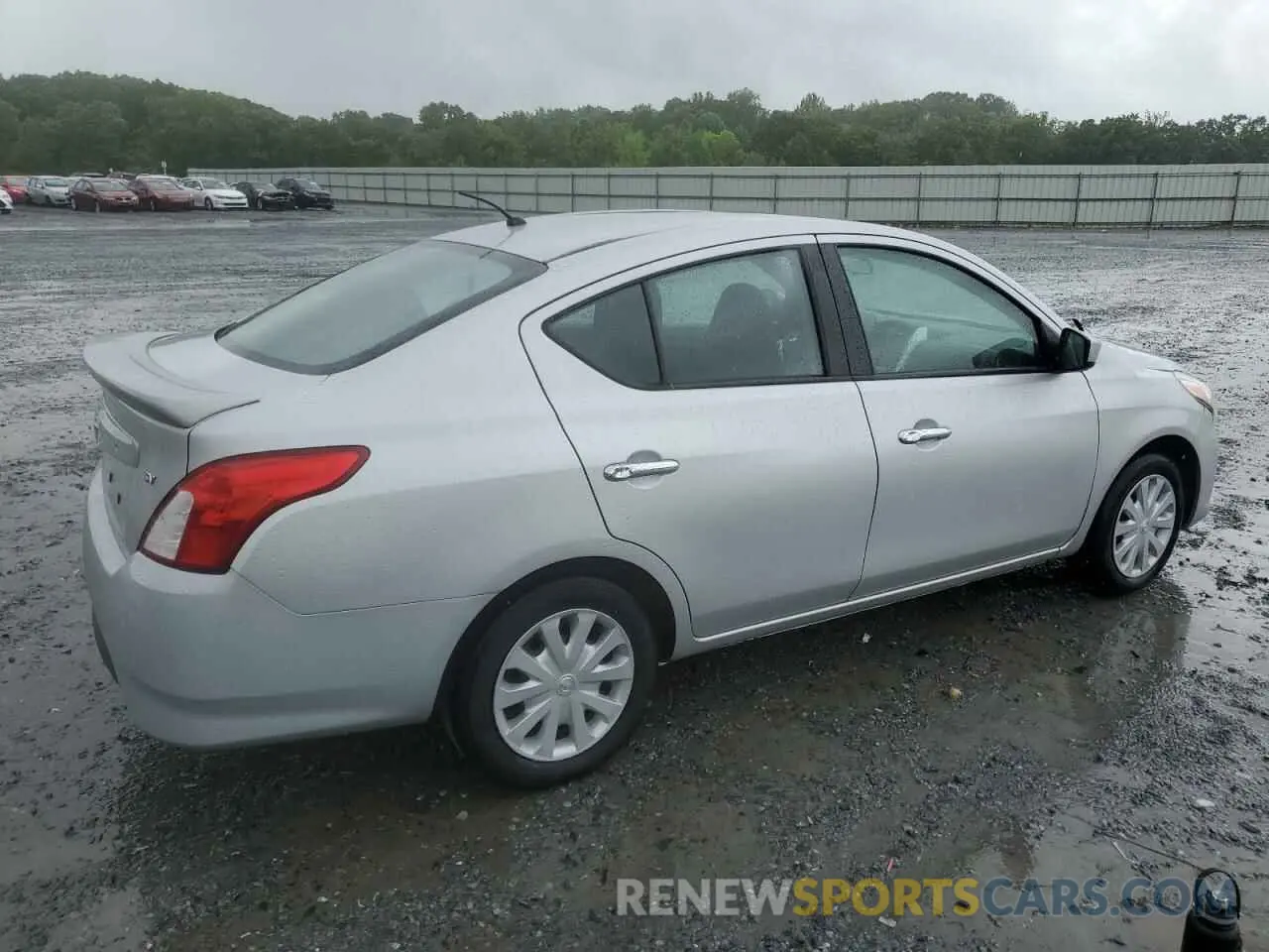3 fotografías del automóvil dañado 3N1CN7AP2KL860901 NISSAN VERSA 2019