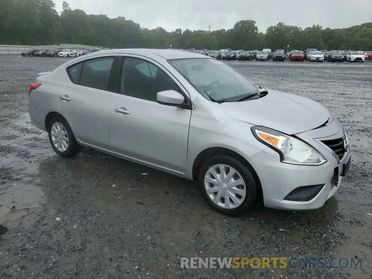 4 fotografías del automóvil dañado 3N1CN7AP2KL860901 NISSAN VERSA 2019