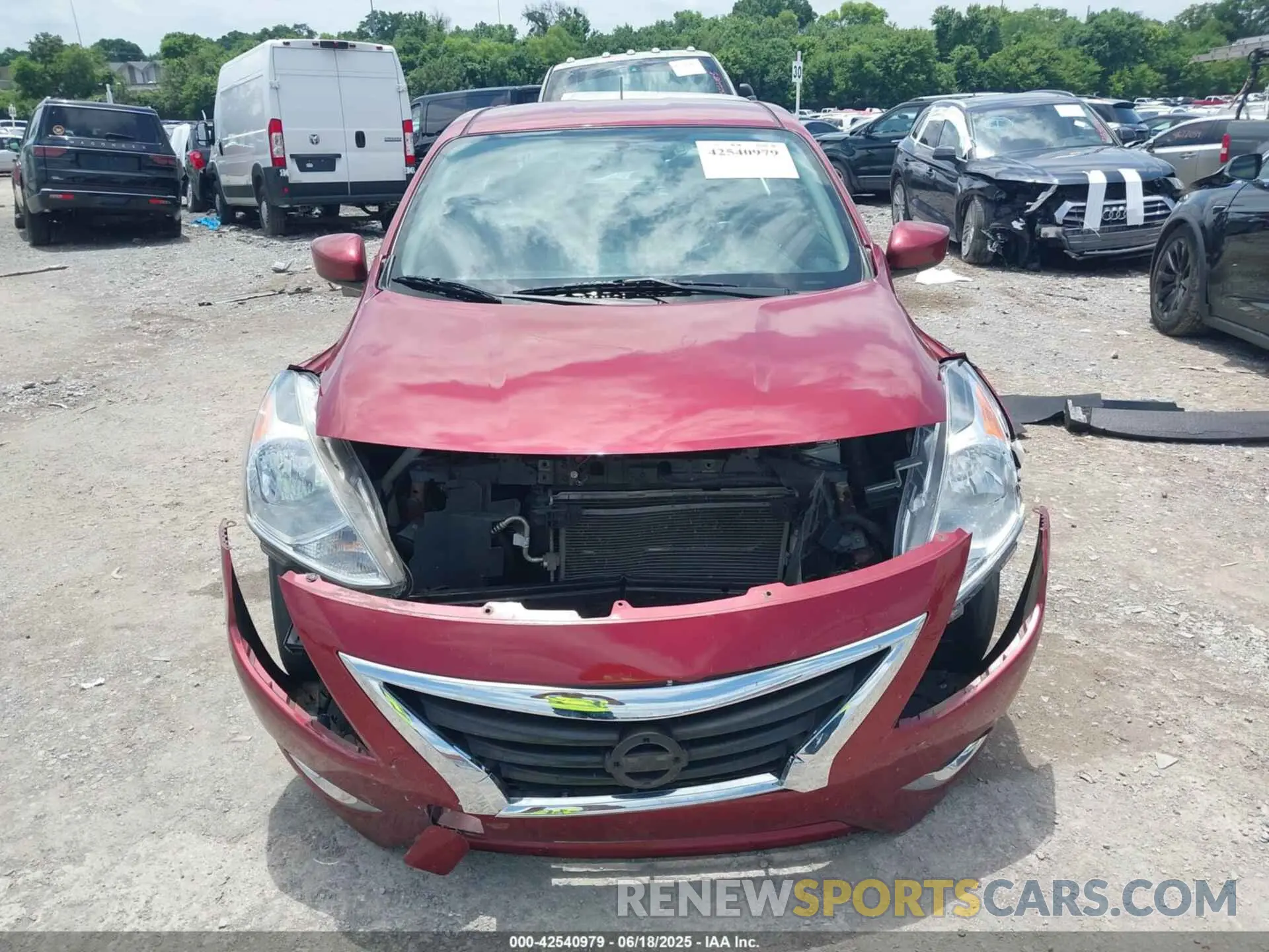 12 fotografías del automóvil dañado 3N1CN7AP3KL829883 NISSAN VERSA 2019