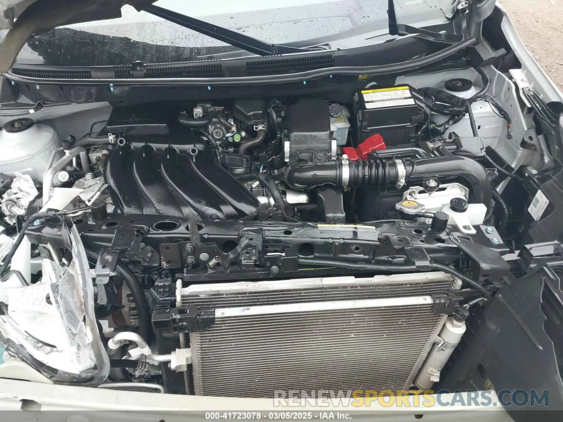 10 fotografías del automóvil dañado 3N1CN7AP3KL830063 NISSAN VERSA 2019