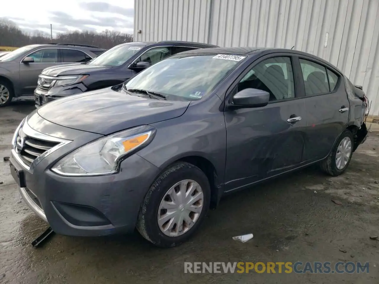 1 fotografías del automóvil dañado 3N1CN7AP3KL833321 NISSAN VERSA 2019