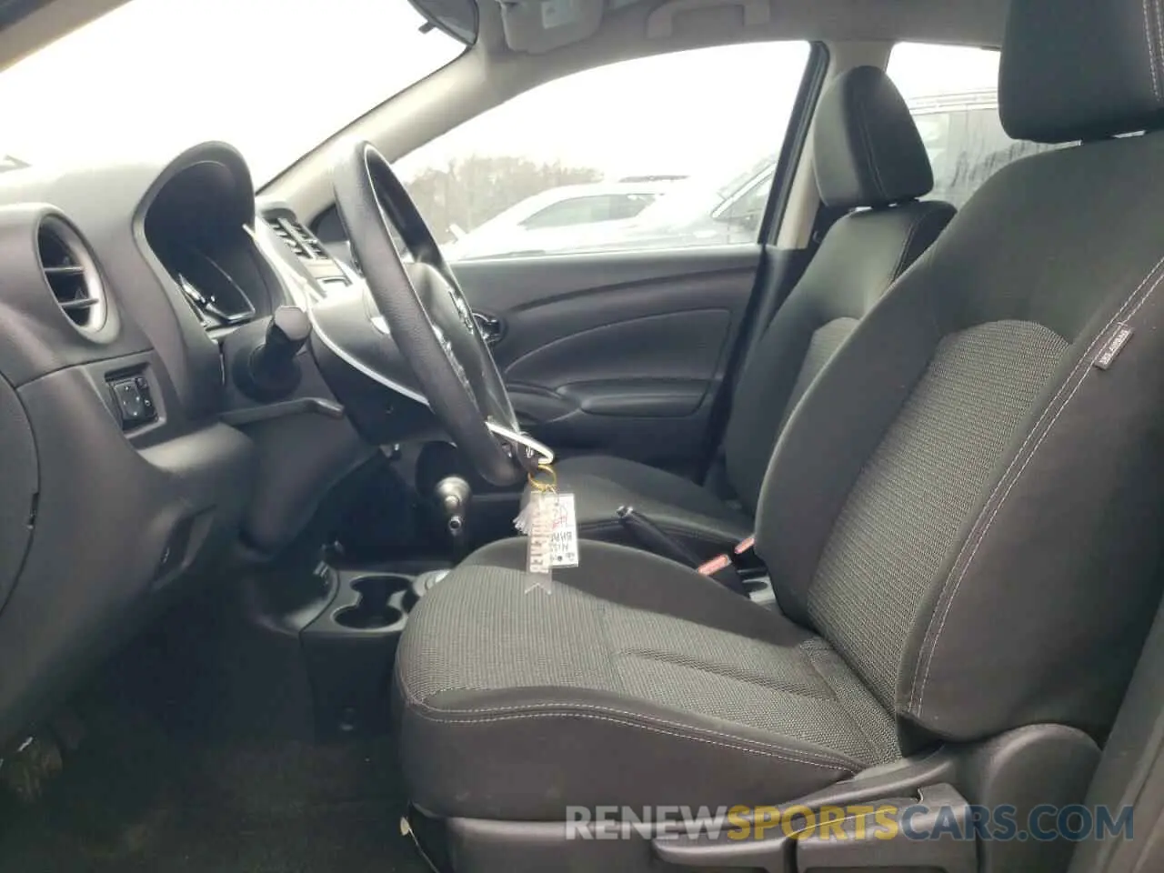 7 fotografías del automóvil dañado 3N1CN7AP3KL833321 NISSAN VERSA 2019