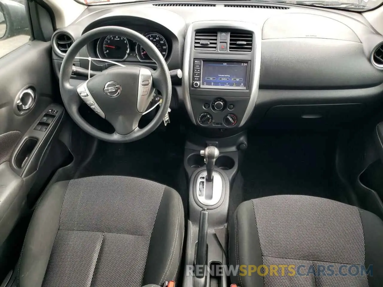 8 fotografías del automóvil dañado 3N1CN7AP3KL833321 NISSAN VERSA 2019