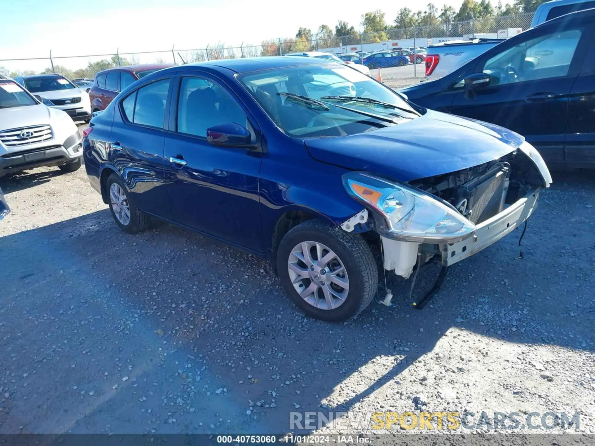 1 fotografías del automóvil dañado 3N1CN7AP3KL835375 NISSAN VERSA 2019
