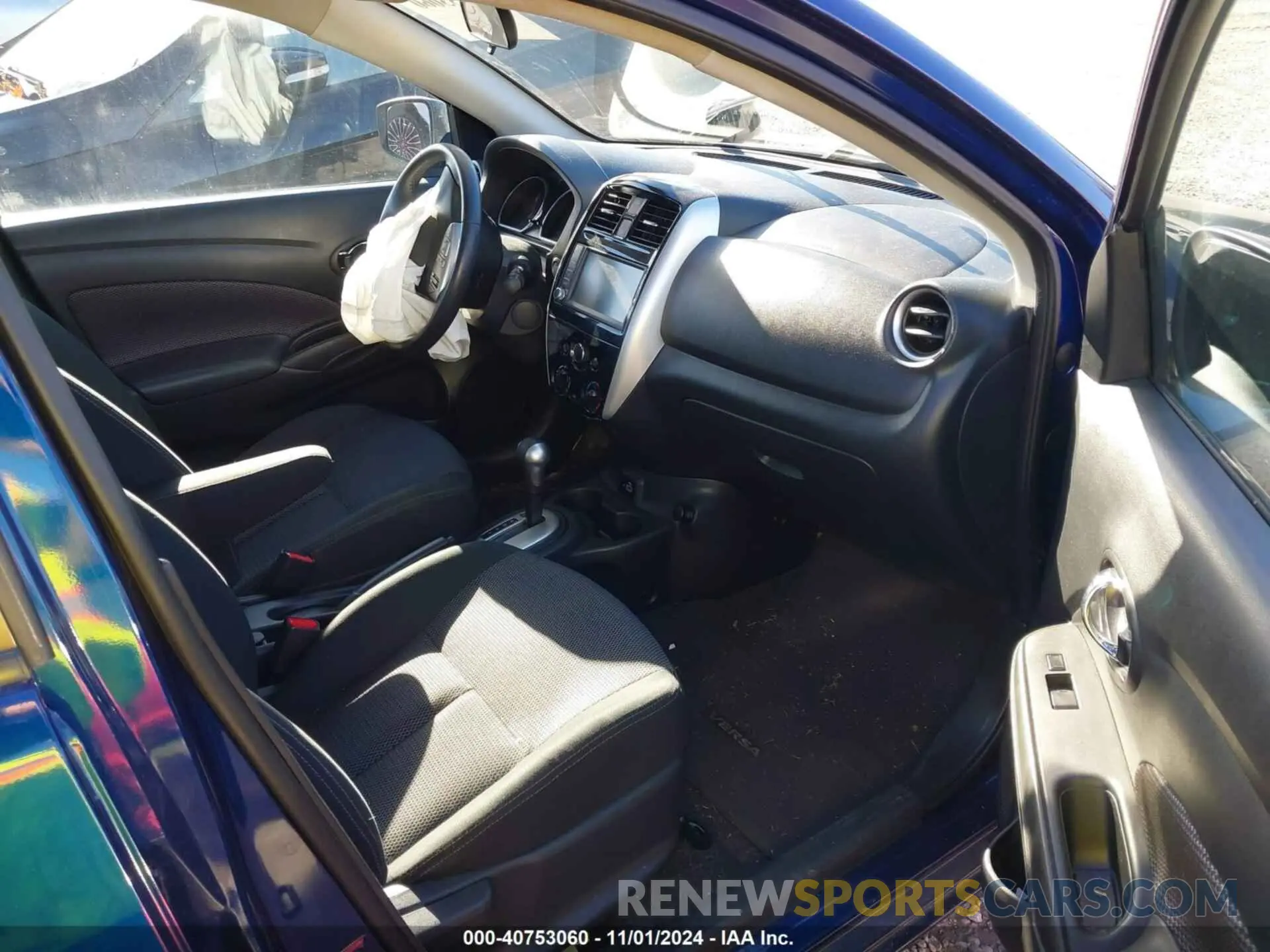 5 fotografías del automóvil dañado 3N1CN7AP3KL835375 NISSAN VERSA 2019