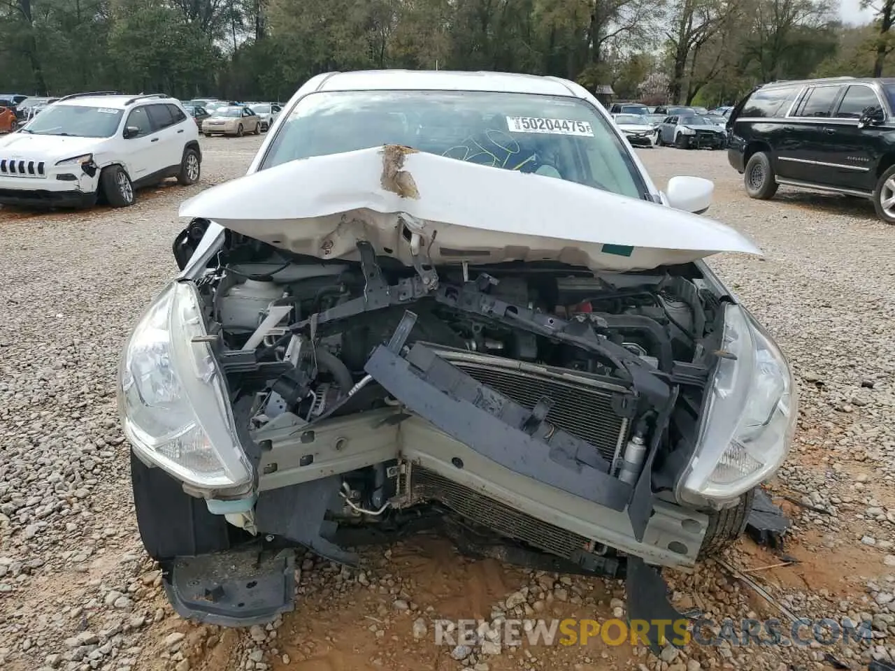 5 fotografías del automóvil dañado 3N1CN7AP3KL869235 NISSAN VERSA 2019