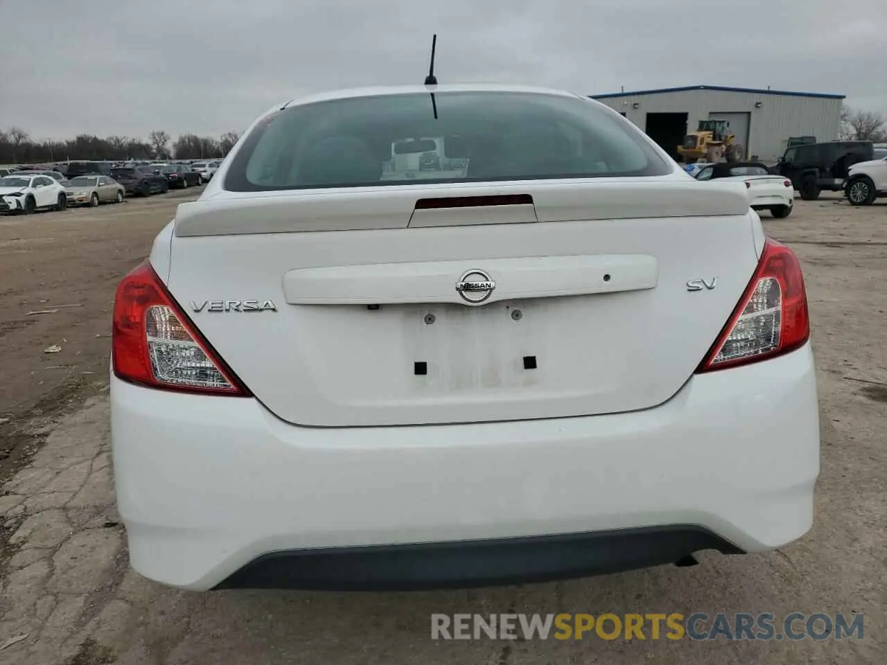 6 fotografías del automóvil dañado 3N1CN7AP3KL869302 NISSAN VERSA 2019