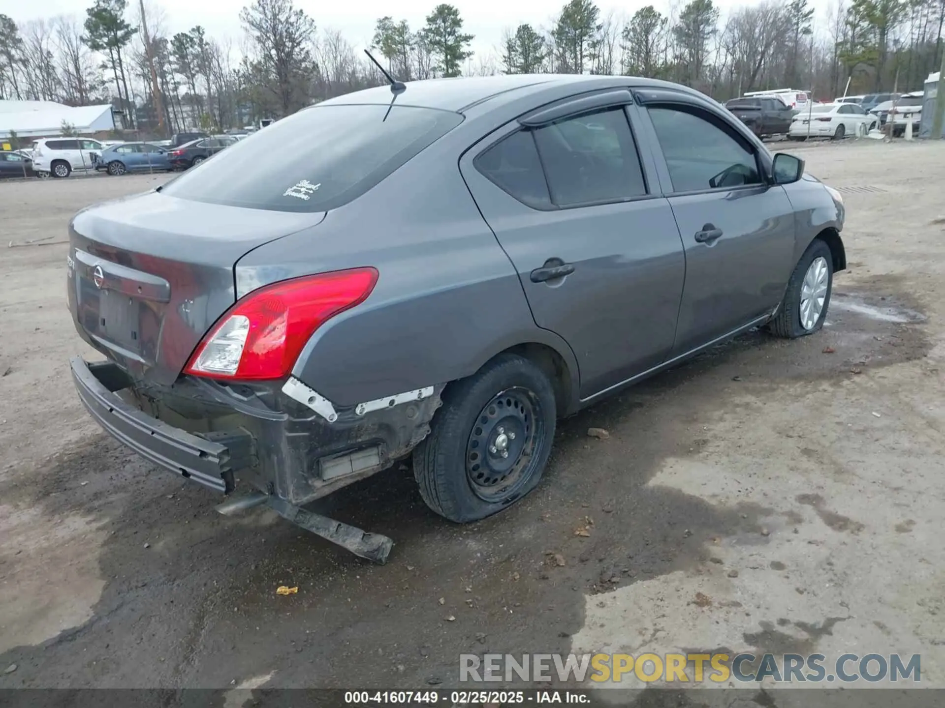 4 fotografías del automóvil dañado 3N1CN7AP3KL870613 NISSAN VERSA 2019