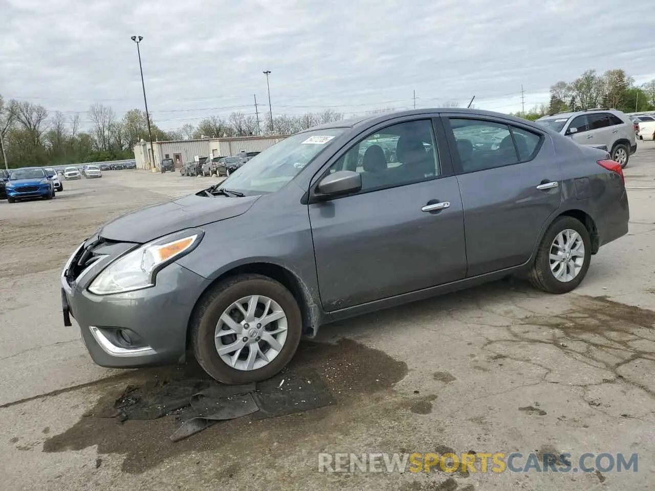 1 fotografías del automóvil dañado 3N1CN7AP3KL874256 NISSAN VERSA 2019