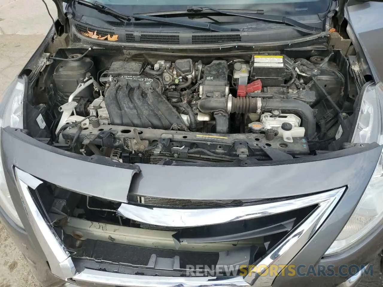 11 fotografías del automóvil dañado 3N1CN7AP3KL874256 NISSAN VERSA 2019
