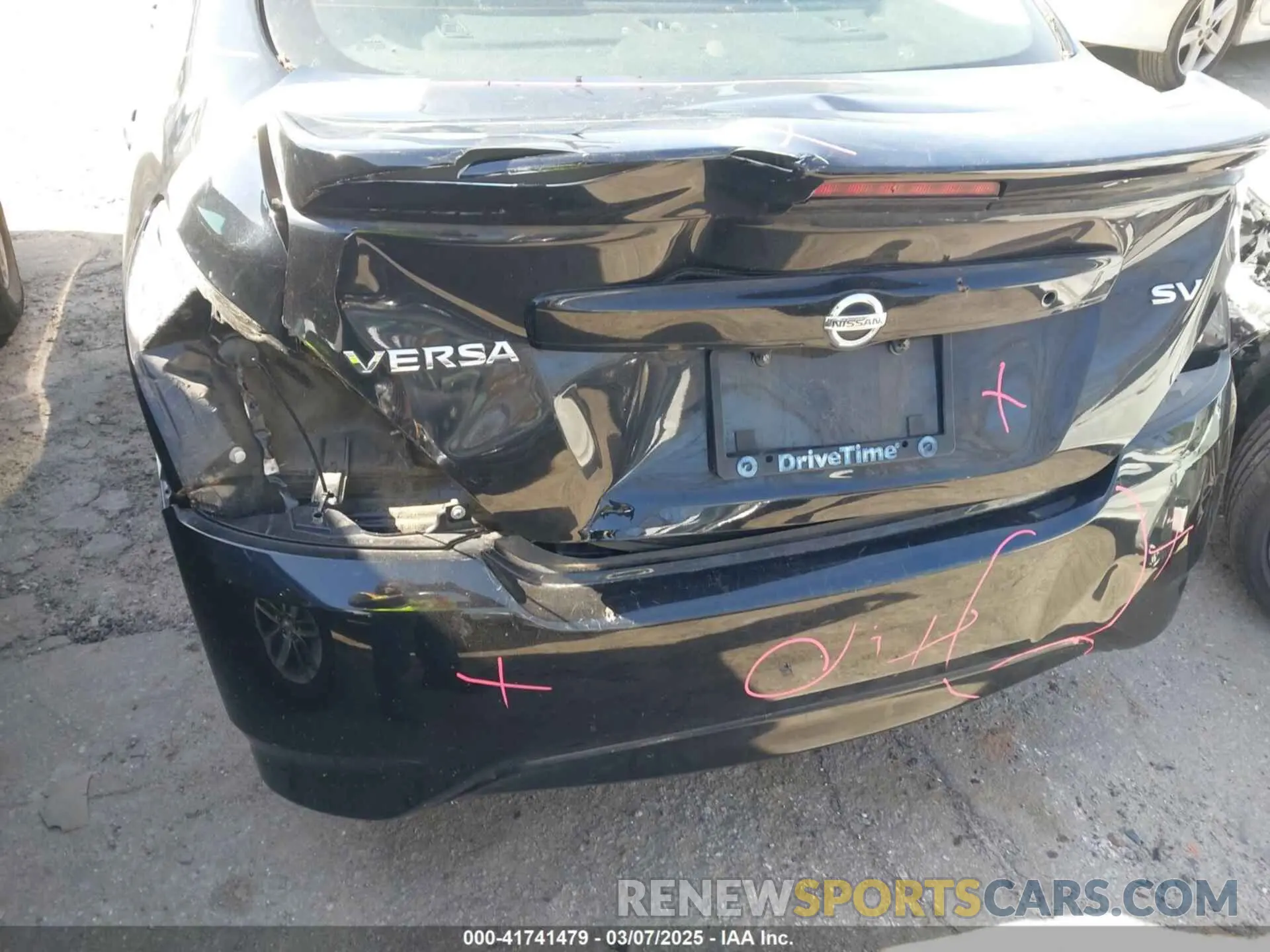 6 fotografías del automóvil dañado 3N1CN7AP3KL878470 NISSAN VERSA 2019