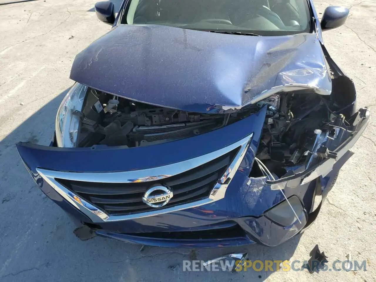 11 fotografías del automóvil dañado 3N1CN7AP3KL879862 NISSAN VERSA 2019